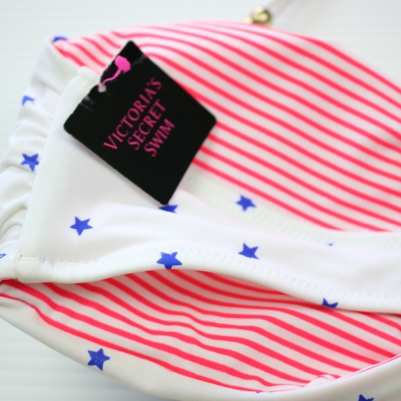 Victoria's Secret Striped Star Twisted Bikini Top - Picture 11 of 13